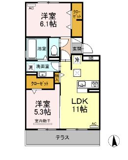 リバーパークの間取り