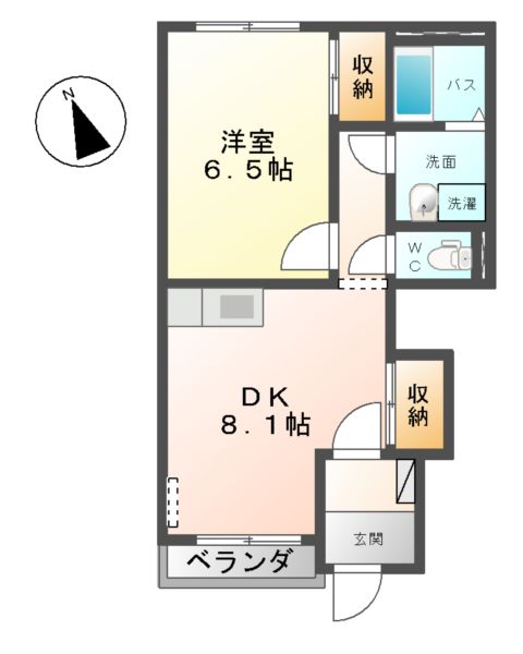 ブレス・コートの間取り