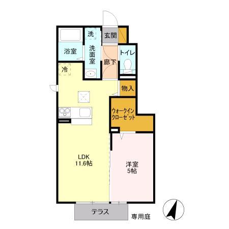 アマポーラの間取り