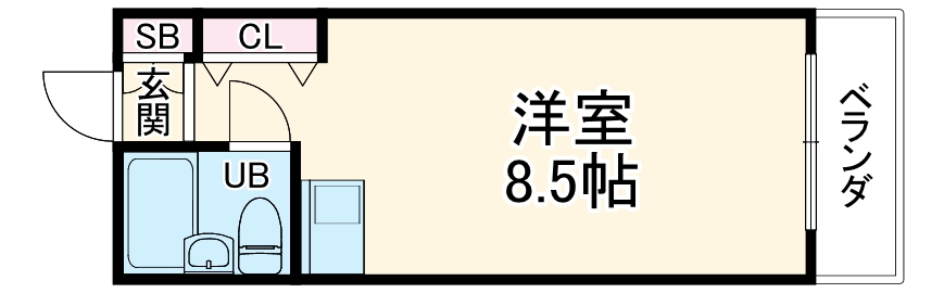 ナビシティ上社の間取り
