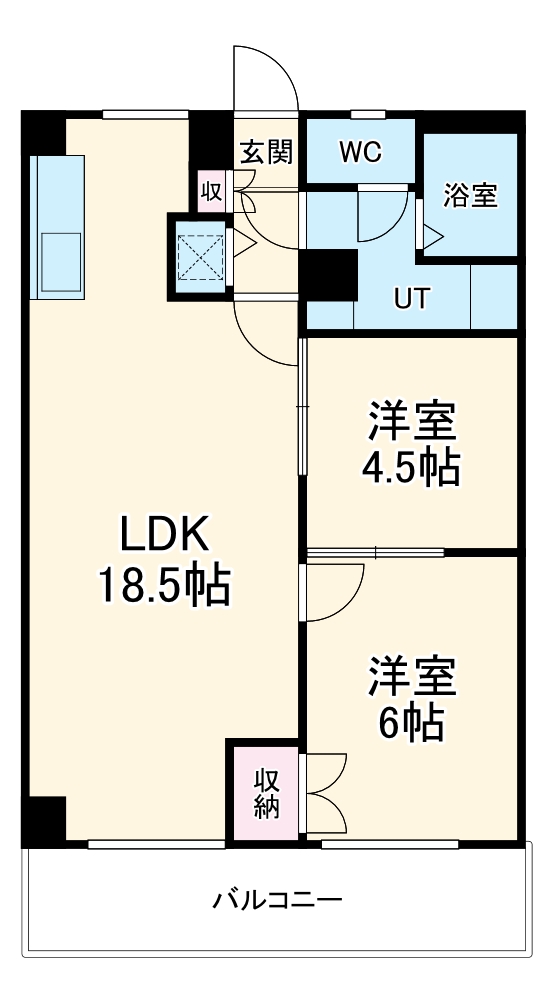 プリミエール平和ヶ丘の間取り