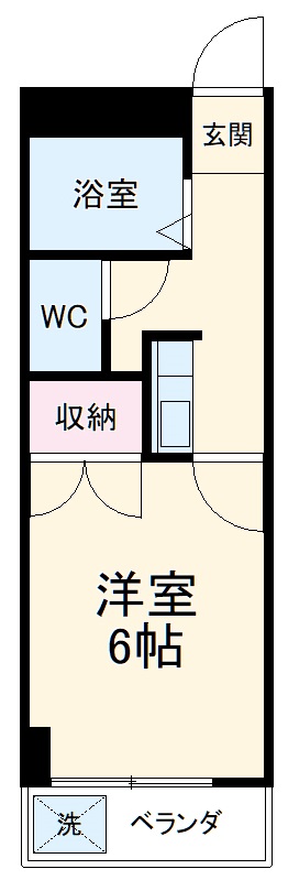 服部マンションの間取り