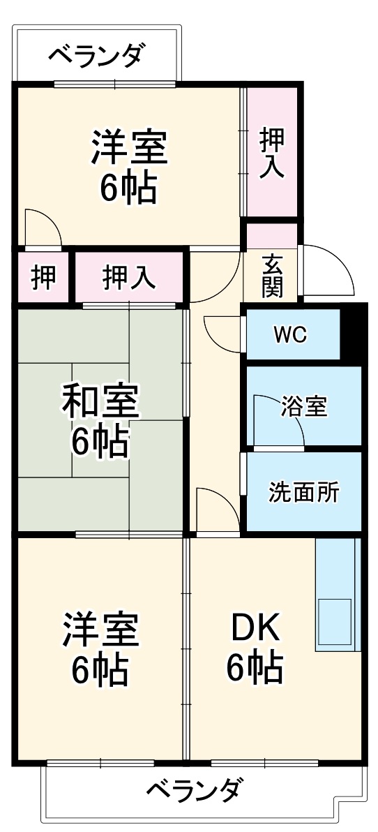ヒルズ高峯の間取り