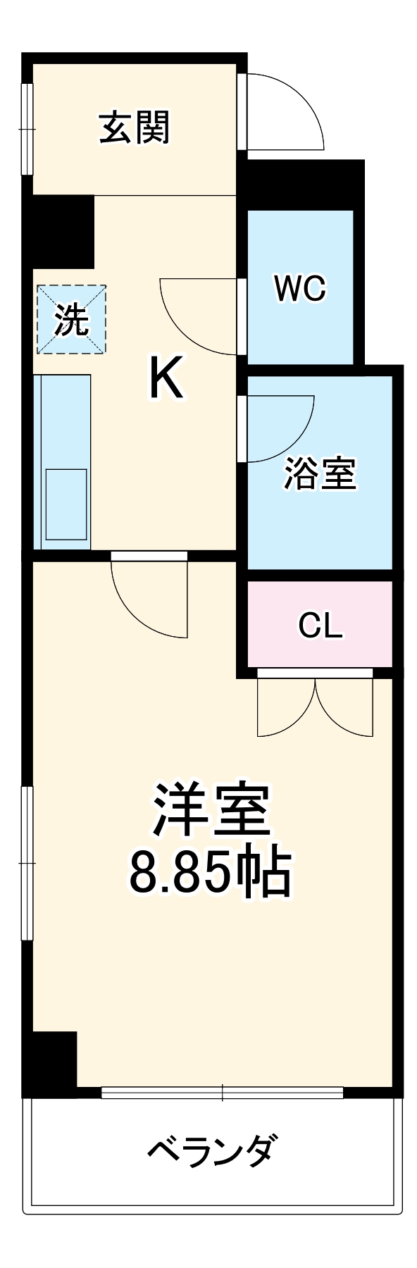 シティライフ社台の間取り