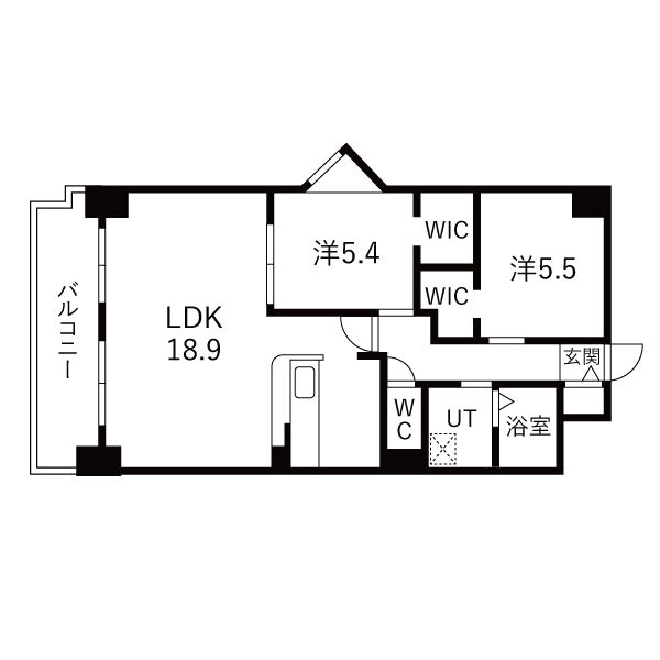 ソフィアメゾンの間取り
