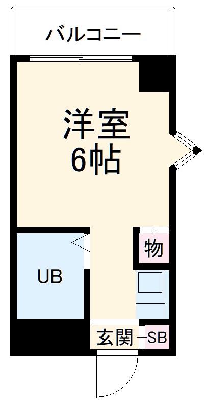 春里第一ビルの間取り