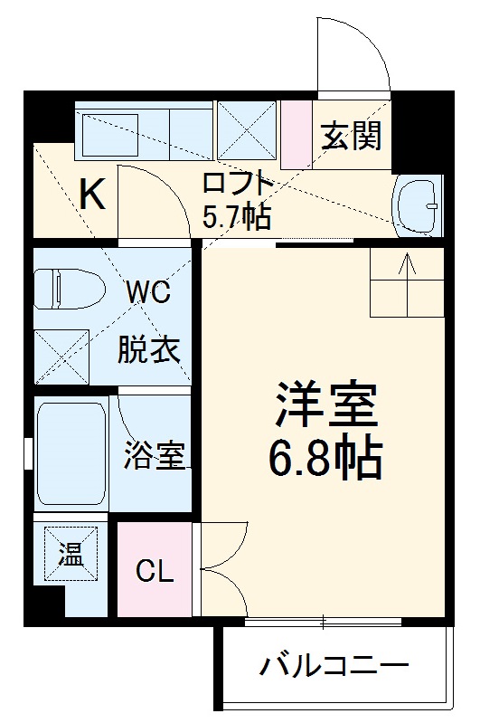 フォルテッツァ春岡の間取り