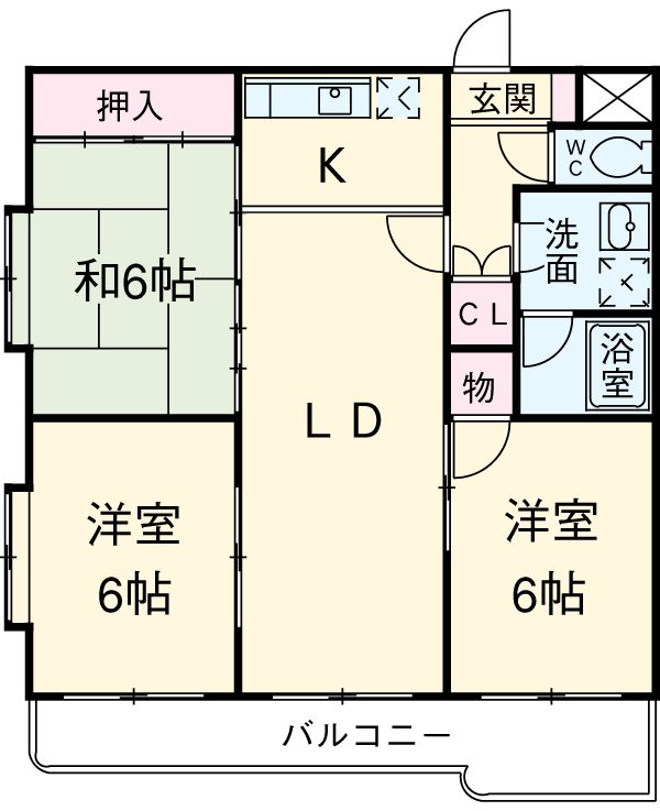 スターハイツの間取り