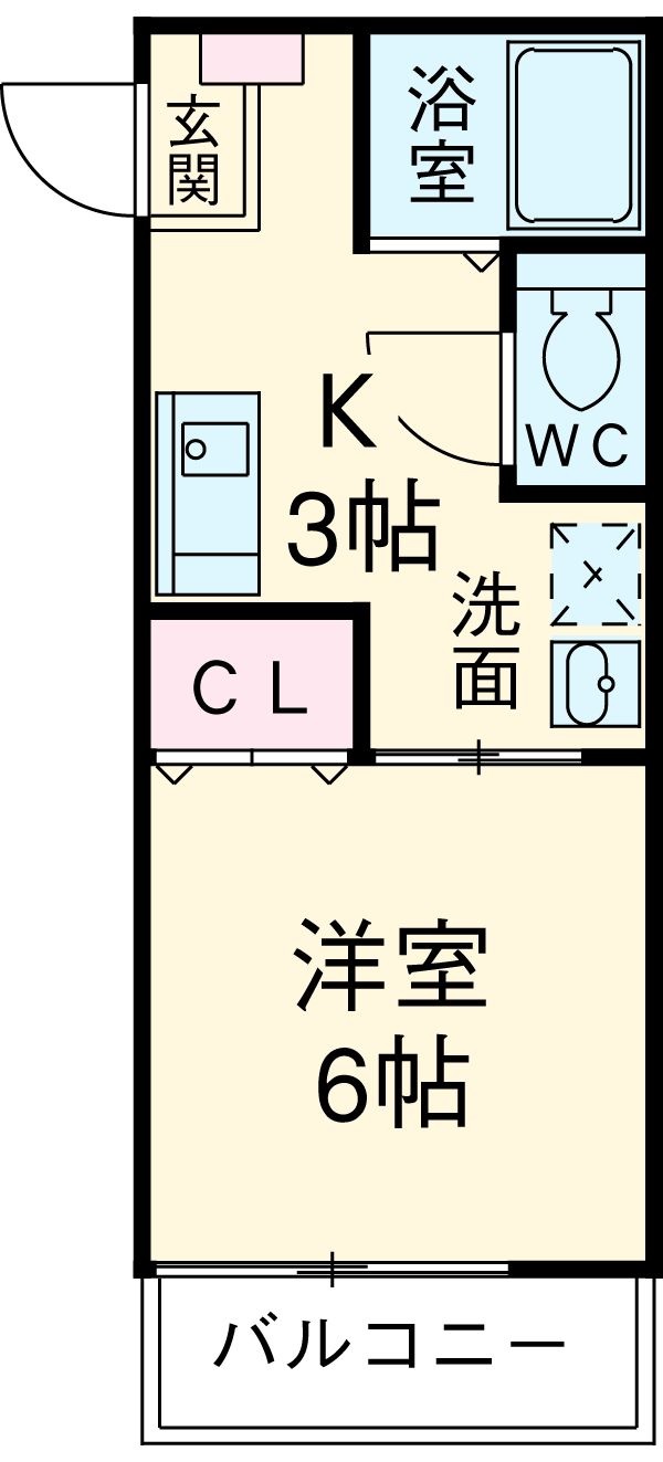 アビタシオン本郷の間取り