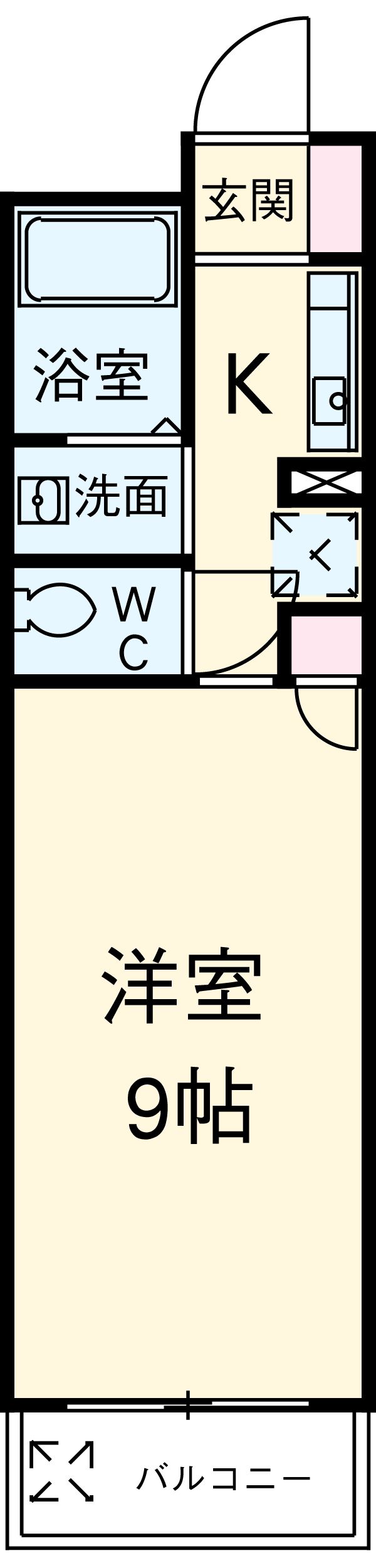 シフォン日和の間取り