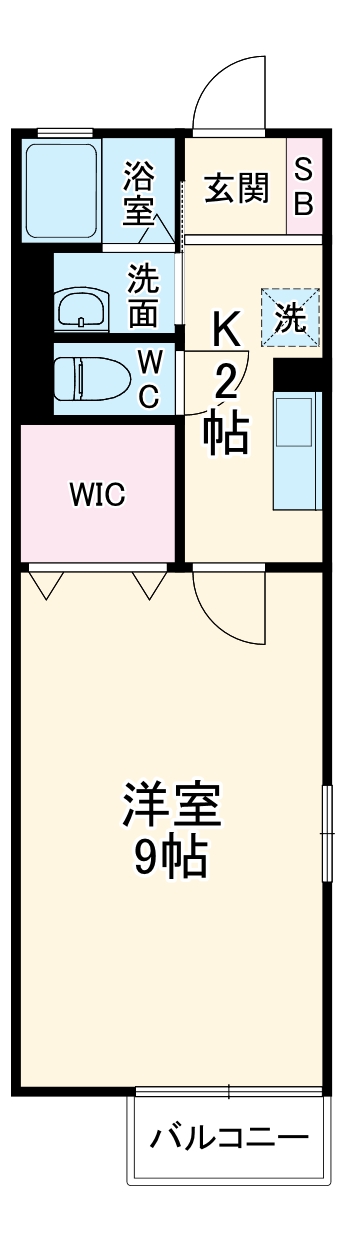 メゾンソレーユの間取り