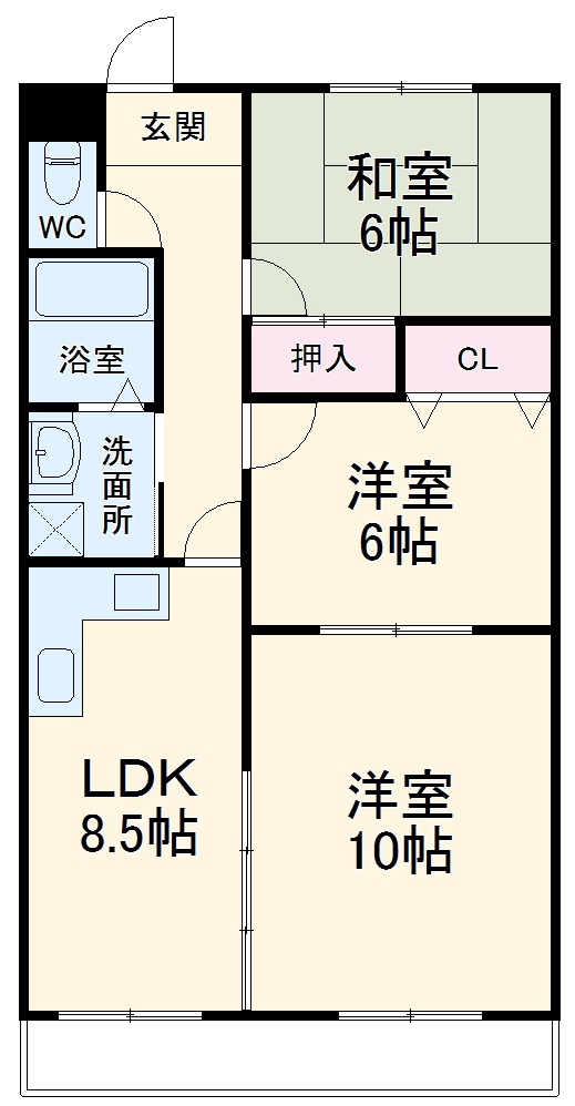 フェアリーマナの間取り