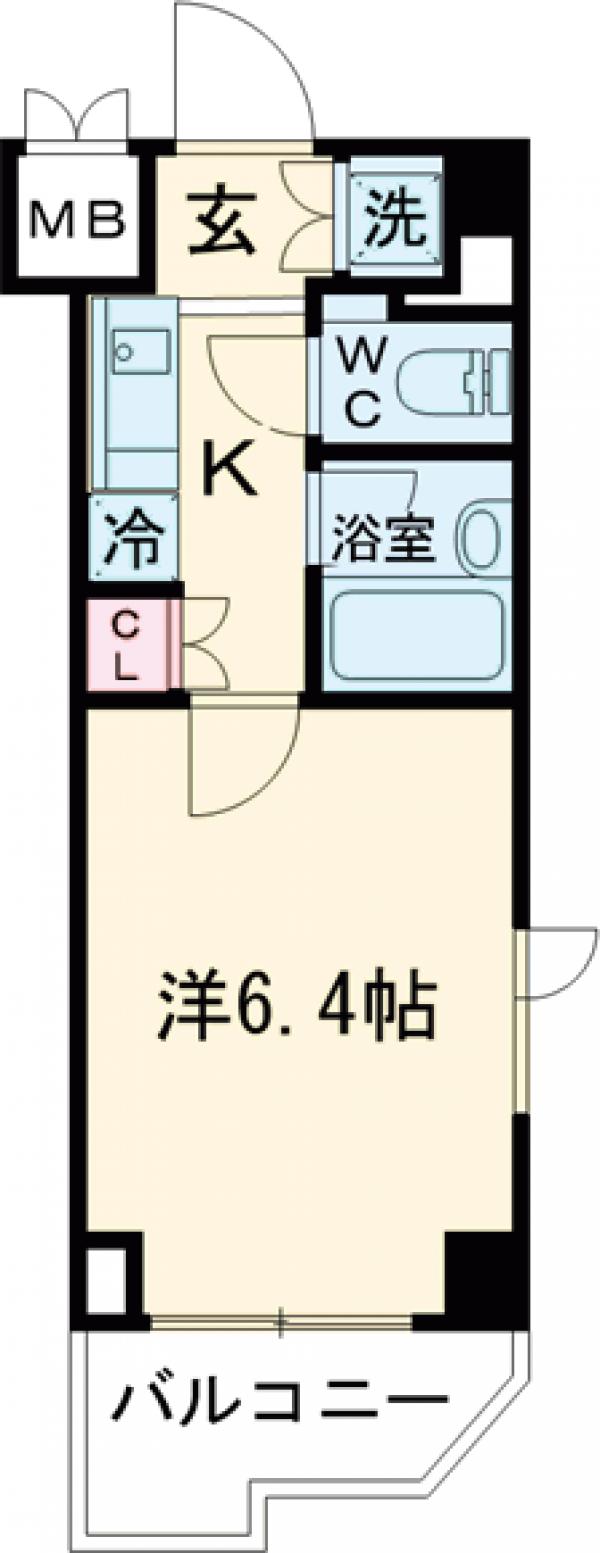 ルーブル鷺宮六番館の間取り