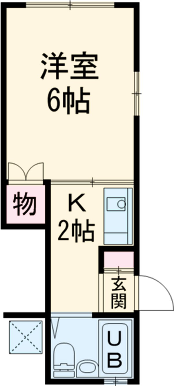 市原ハイツの間取り