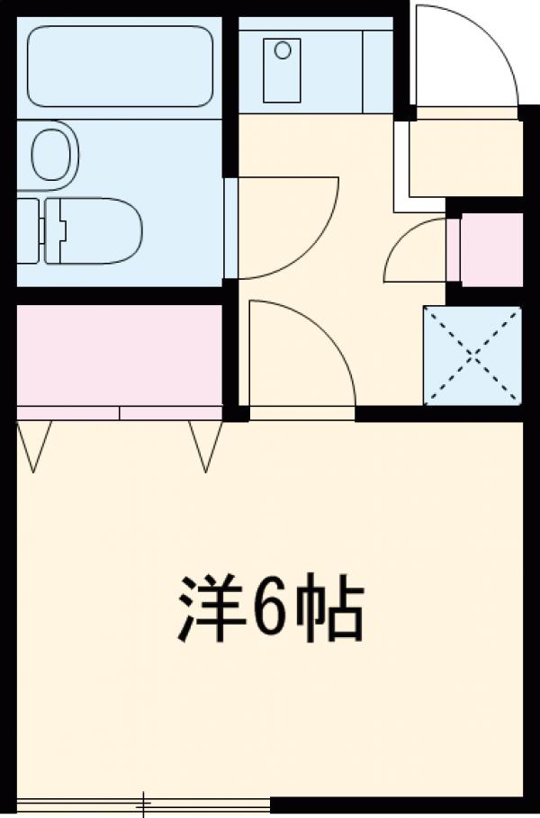 白井荘の間取り