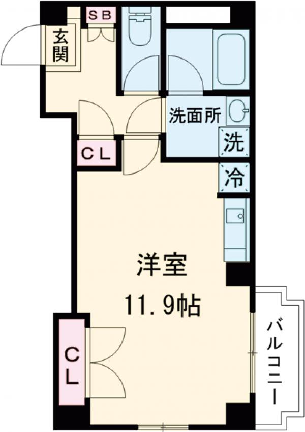 LOTUS GARDEN HOSAKAの間取り