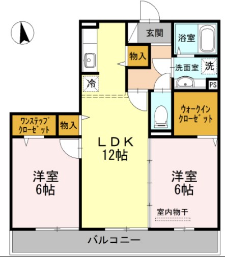 グランメールの間取り