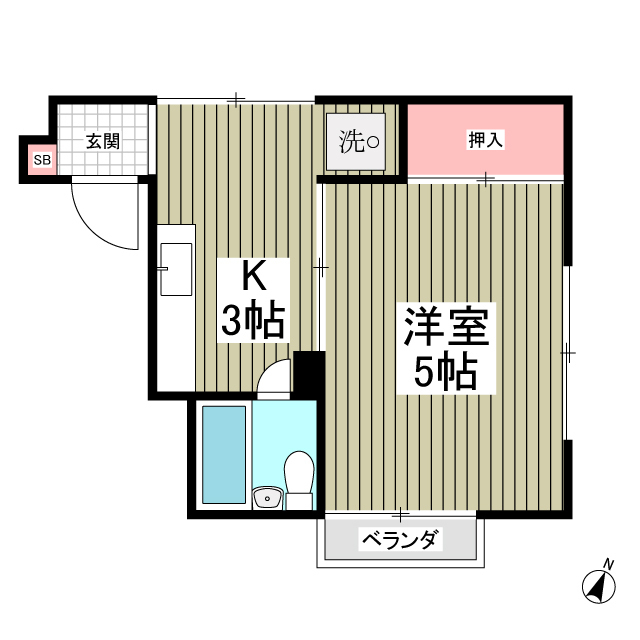 アトリエクレヨンハウスの間取り