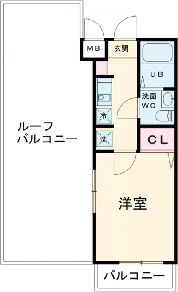 エスパシオ西高島平の間取り