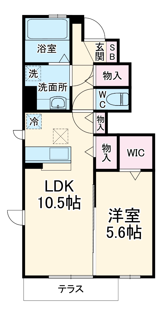 エスペーロの間取り