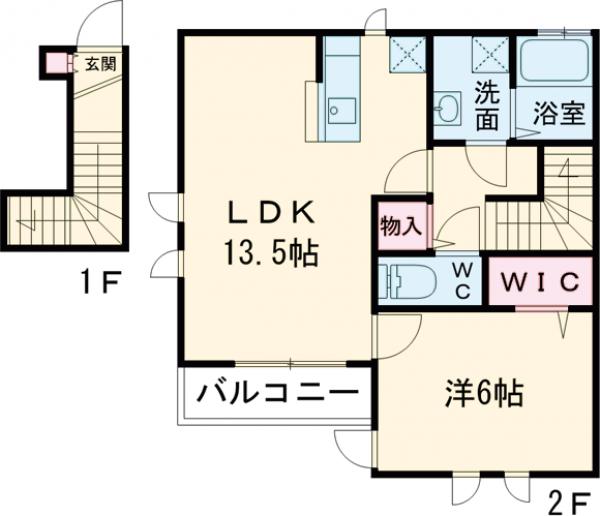 メゾン・サンセリテの間取り