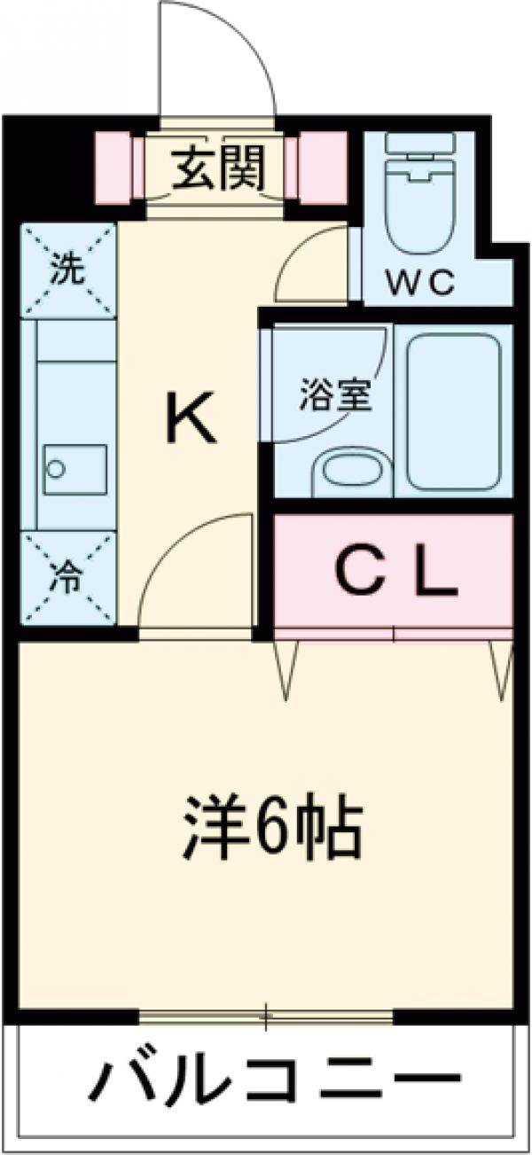 サンパラッツオ弐番館の間取り