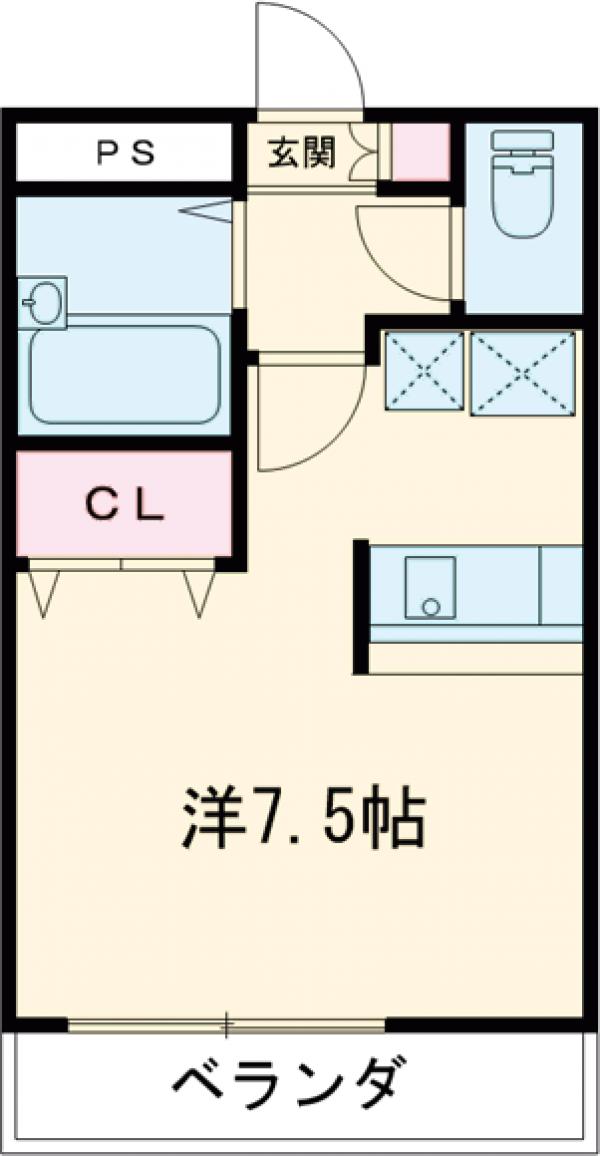 ルポゼ調布の間取り