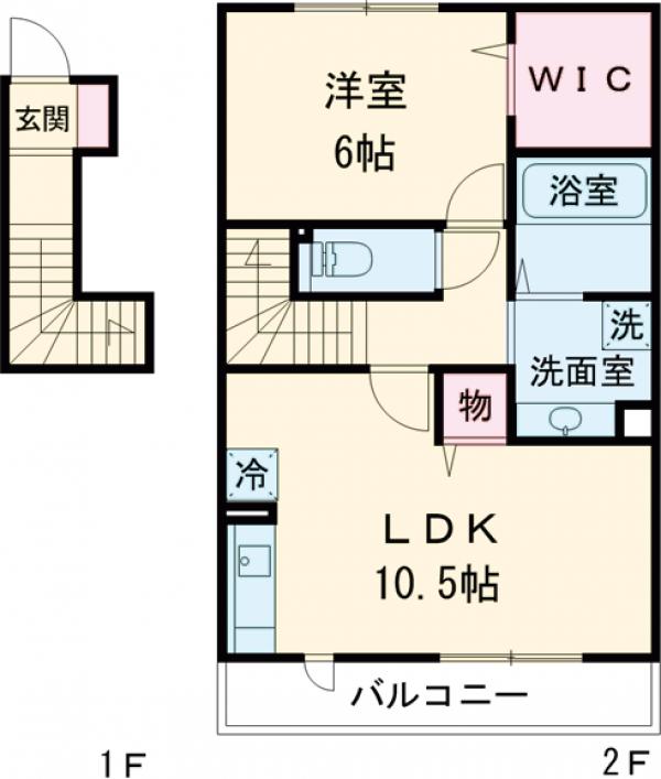 サンボナール錦の間取り