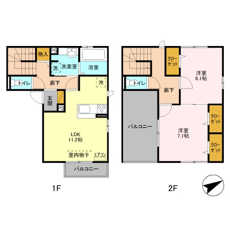 パークフロント朝霞本町の間取り