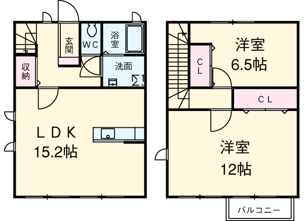 フォレストフォルム東山の間取り