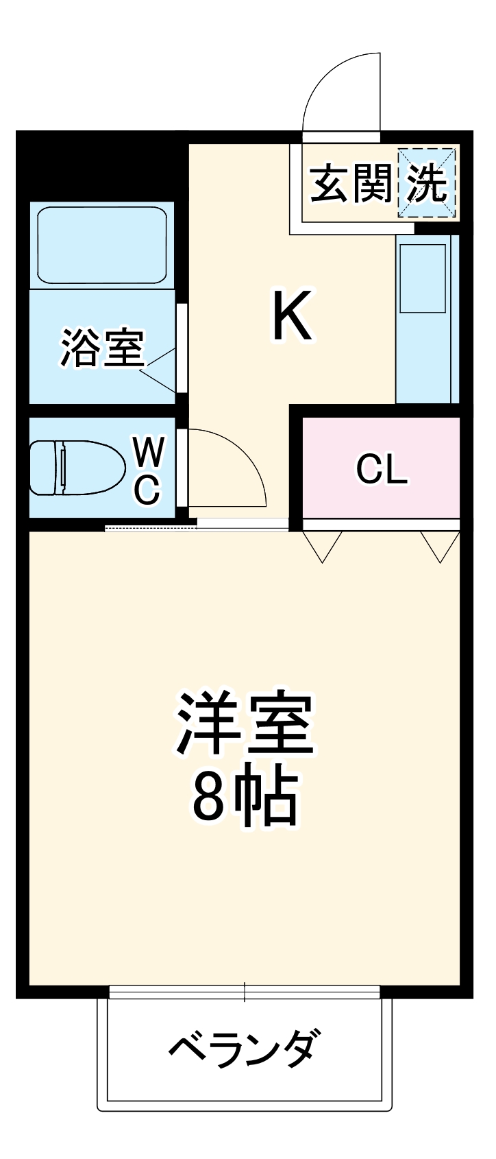 グレイシスS.K.Bの間取り