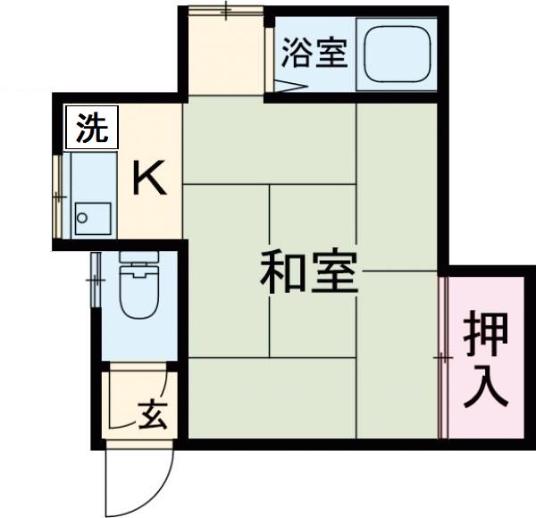 浅見荘の間取り