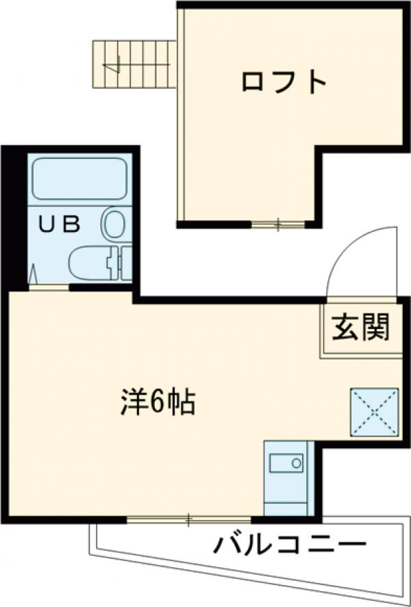 シャンテ堀切菖蒲園Ⅲの間取り