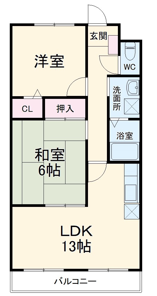 メゾンアベールの間取り