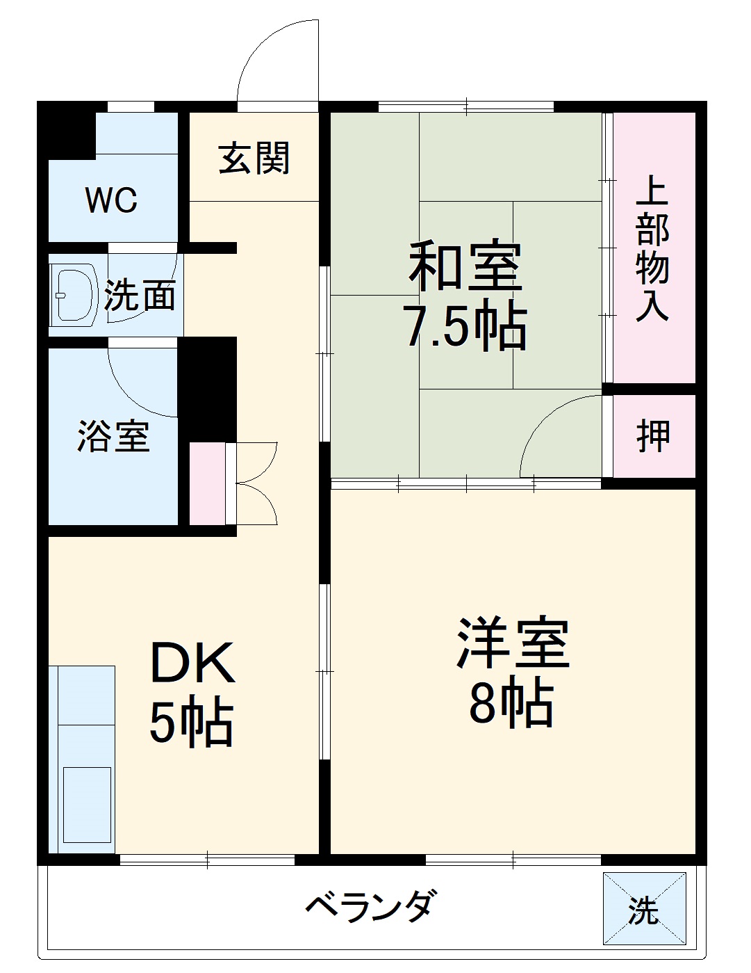 グリーンビルの間取り