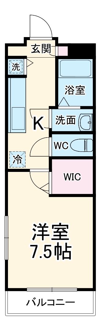 コンプリシテWの間取り
