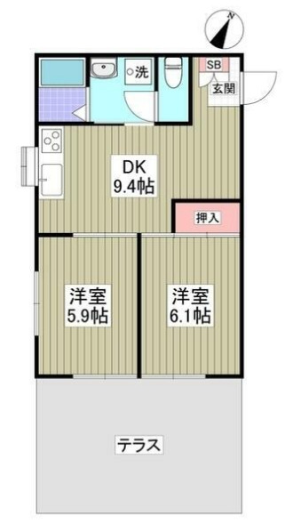 フォレストバードの間取り