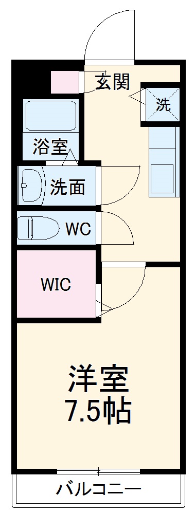 プロスペリタWの間取り