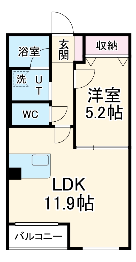 ホリーステージ城山の間取り