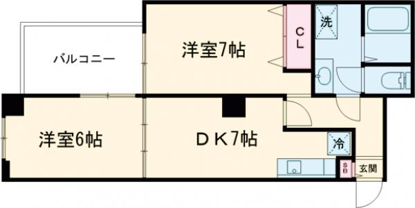シティプラザ新宿の間取り