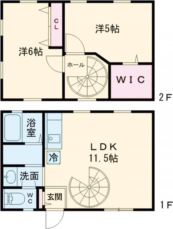 ONE TREE HILLの間取り