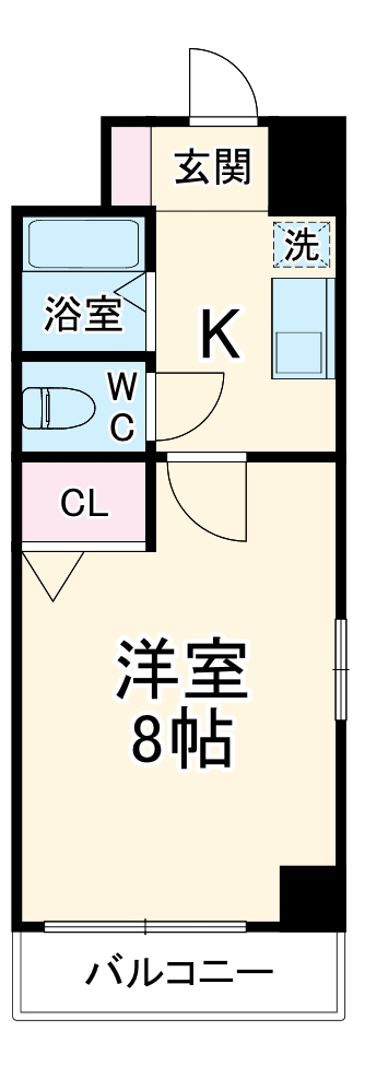 コスモコートの間取り