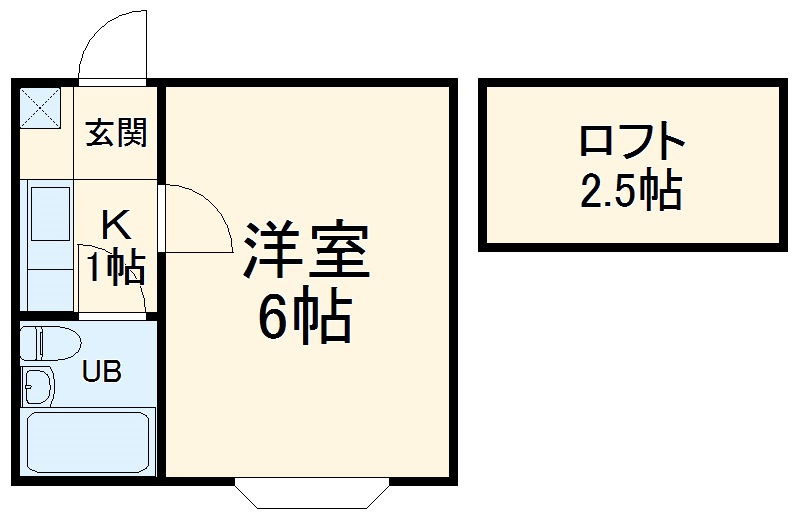 ハイツアスカの間取り