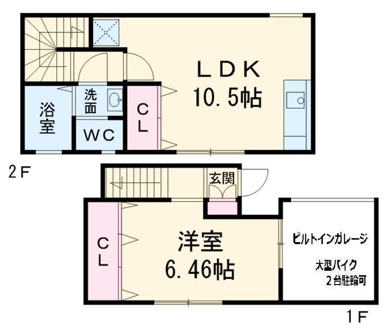 Garage Siteの間取り