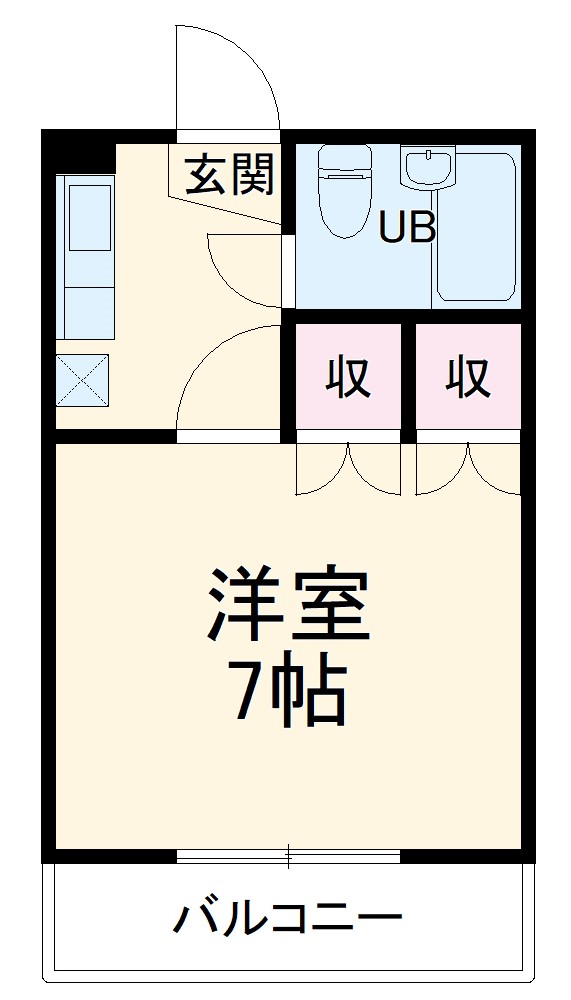 コンフォート三山の間取り