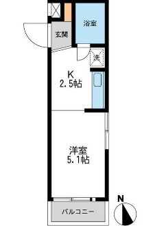 ジョイフル早稲田の間取り