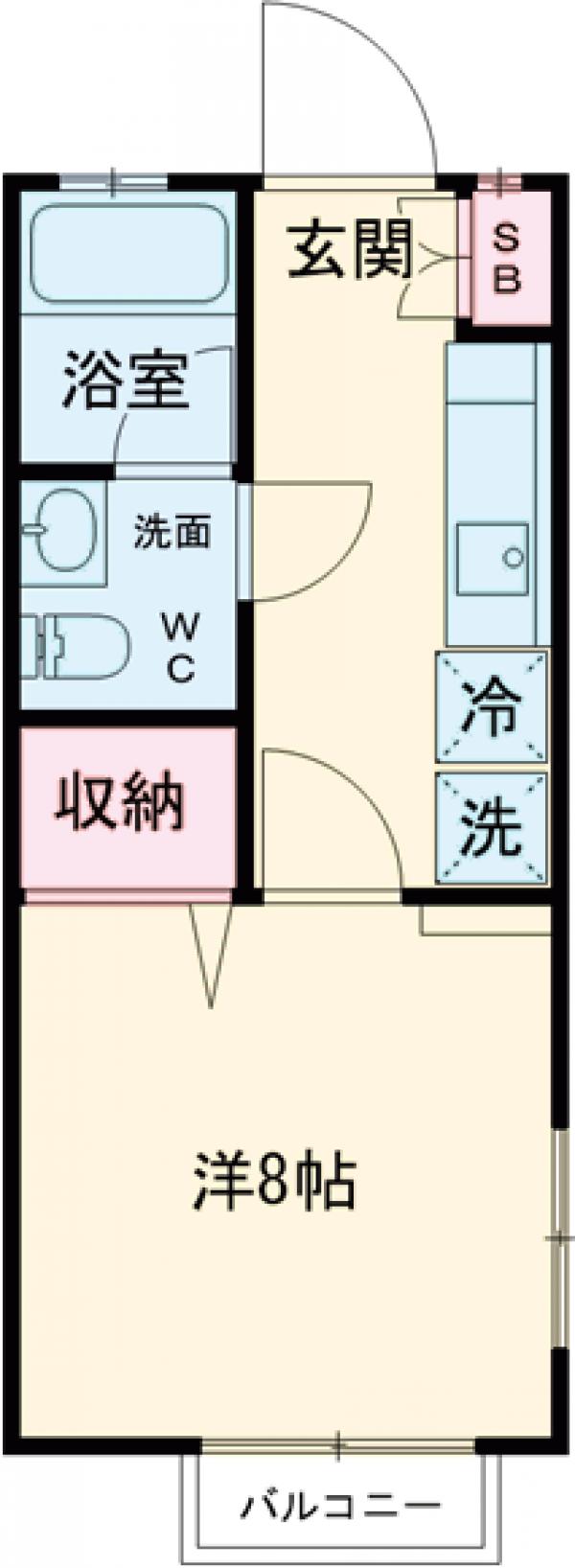 ル・ラポムの間取り