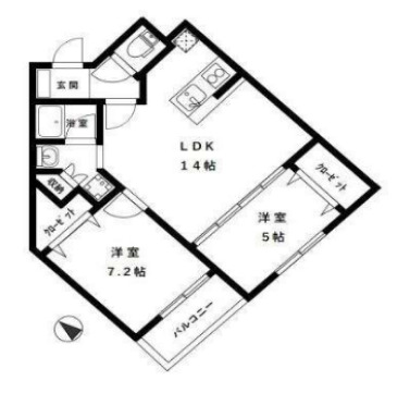 Lu-cheの間取り