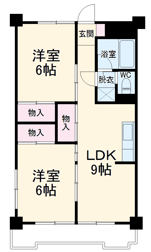 第三太田コーポの間取り