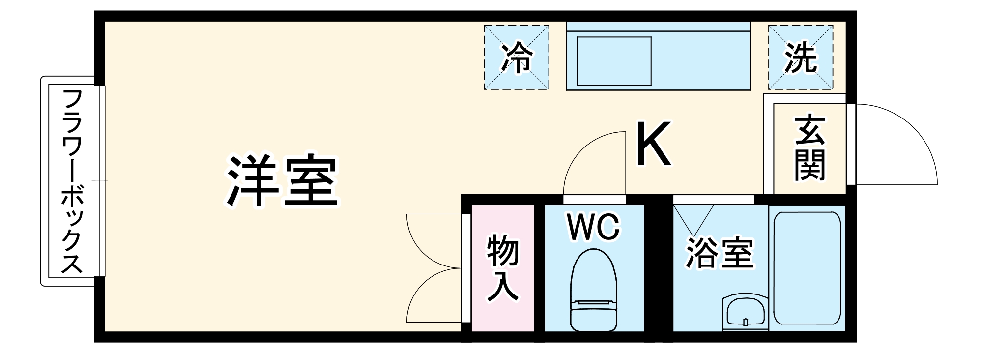エステートピア神村EASTの間取り